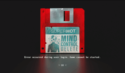 Games Like Super Hot Mind Control Delete and My Friend Pedro won't let me get past the main... [​IMG]