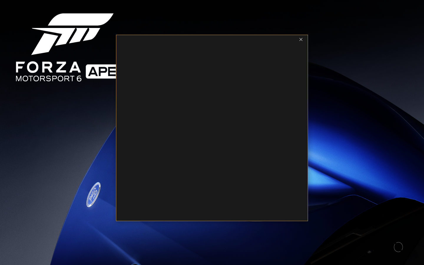 Forza motorsport 6 apex Problem with logging in [​IMG]