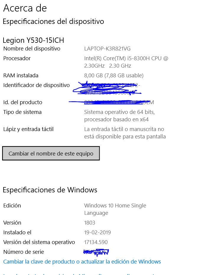 Gear of War 4 sobre windows 10 en LEGION / LENOVO GAMER [Translation-Gear of War 4 on... [​IMG]