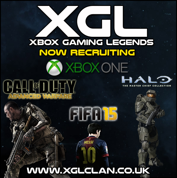 XGL are Now Recruiting! [COD/HALO/FIFA] [​IMG]