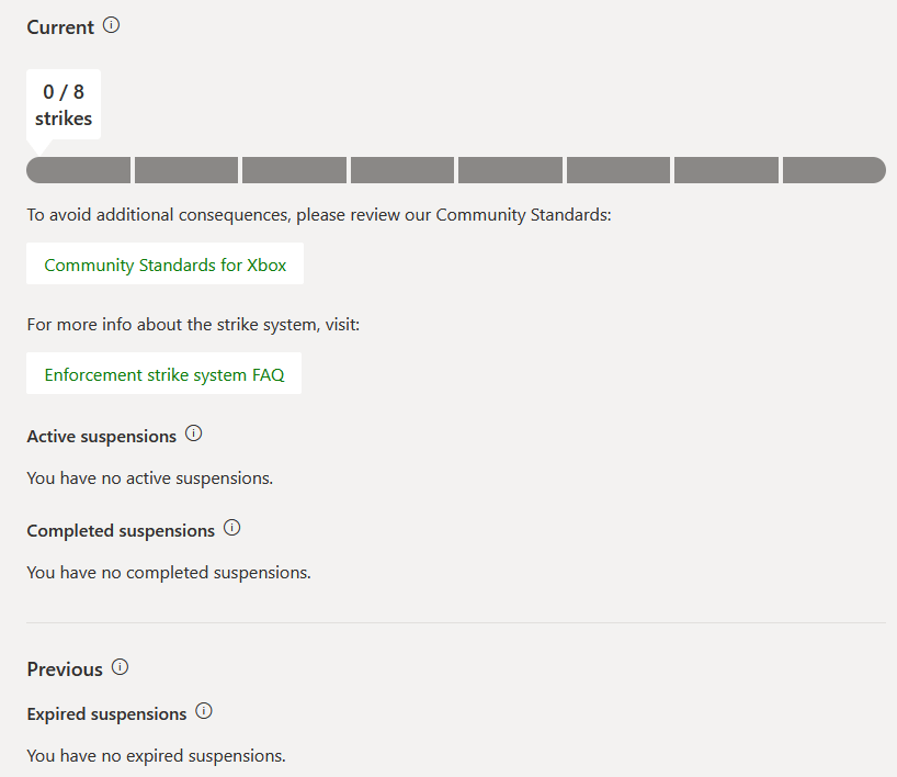 Cannot join the xbox ambassadors program but there's no suspension history on my account [​IMG]