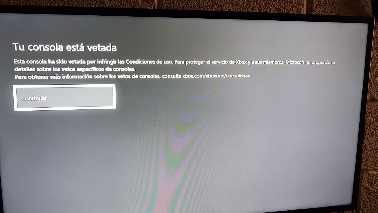 my xbox one have been banned, i dont know why. [​IMG]