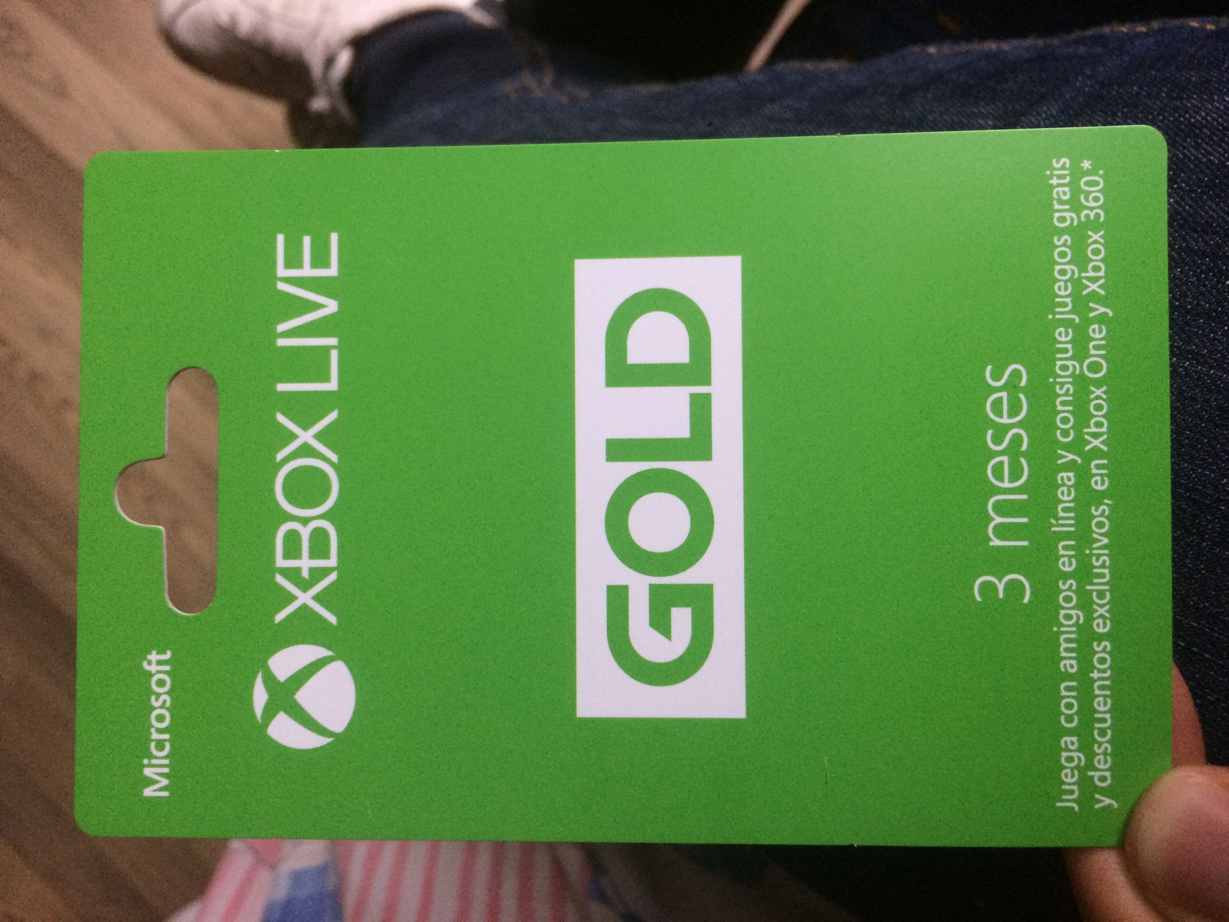 I cant get xbox live gold [​IMG]