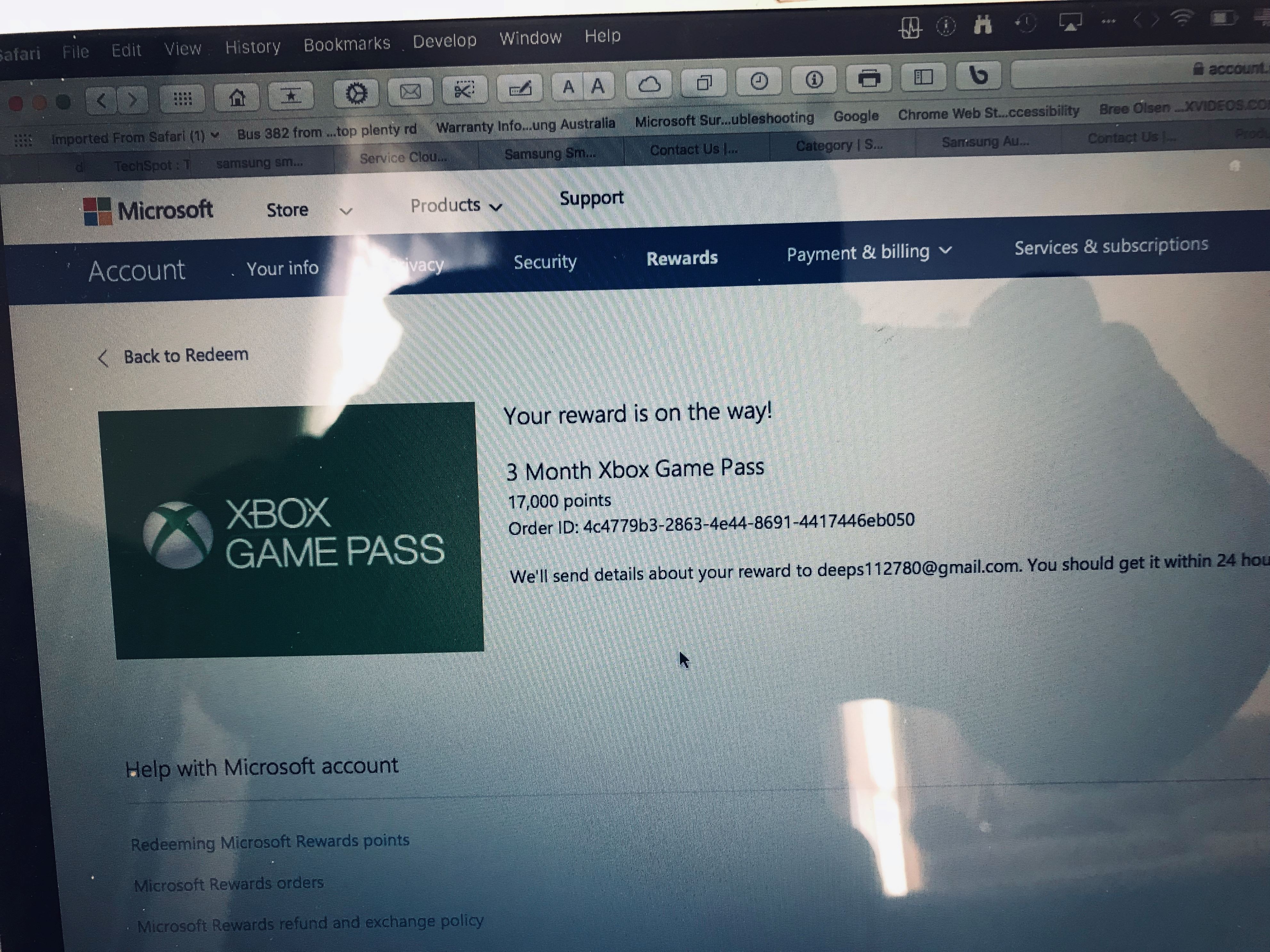 Bought a 3 month game pass with rewards points [​IMG]