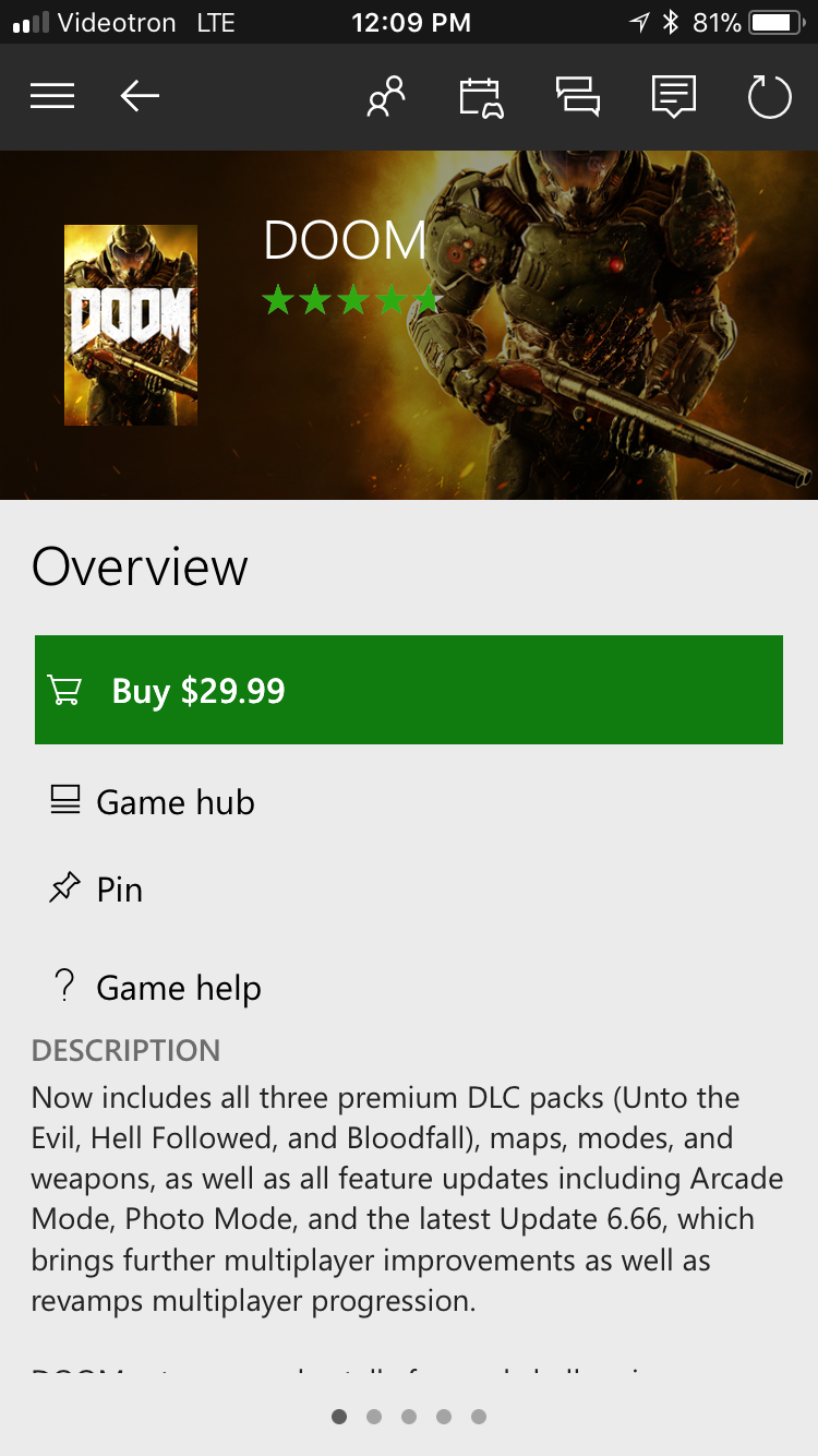 WRONG price DOOM 4 IOS APP [​IMG]