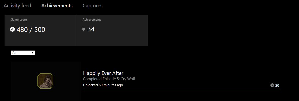 Achievement Issue - The Wolf Among Us (Xbox 360) [​IMG]