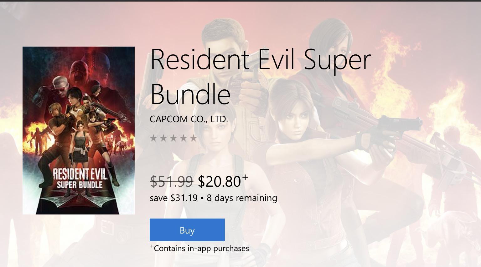 Resident Evil Super Bundle [​IMG]