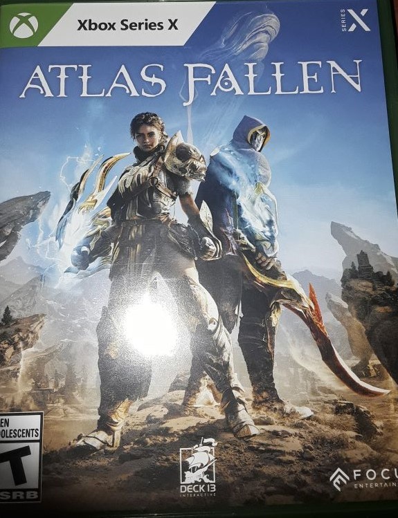 Disc for Atlas Fallen on Xbox Series X, when install it, then update it, then put disc back... [​IMG]