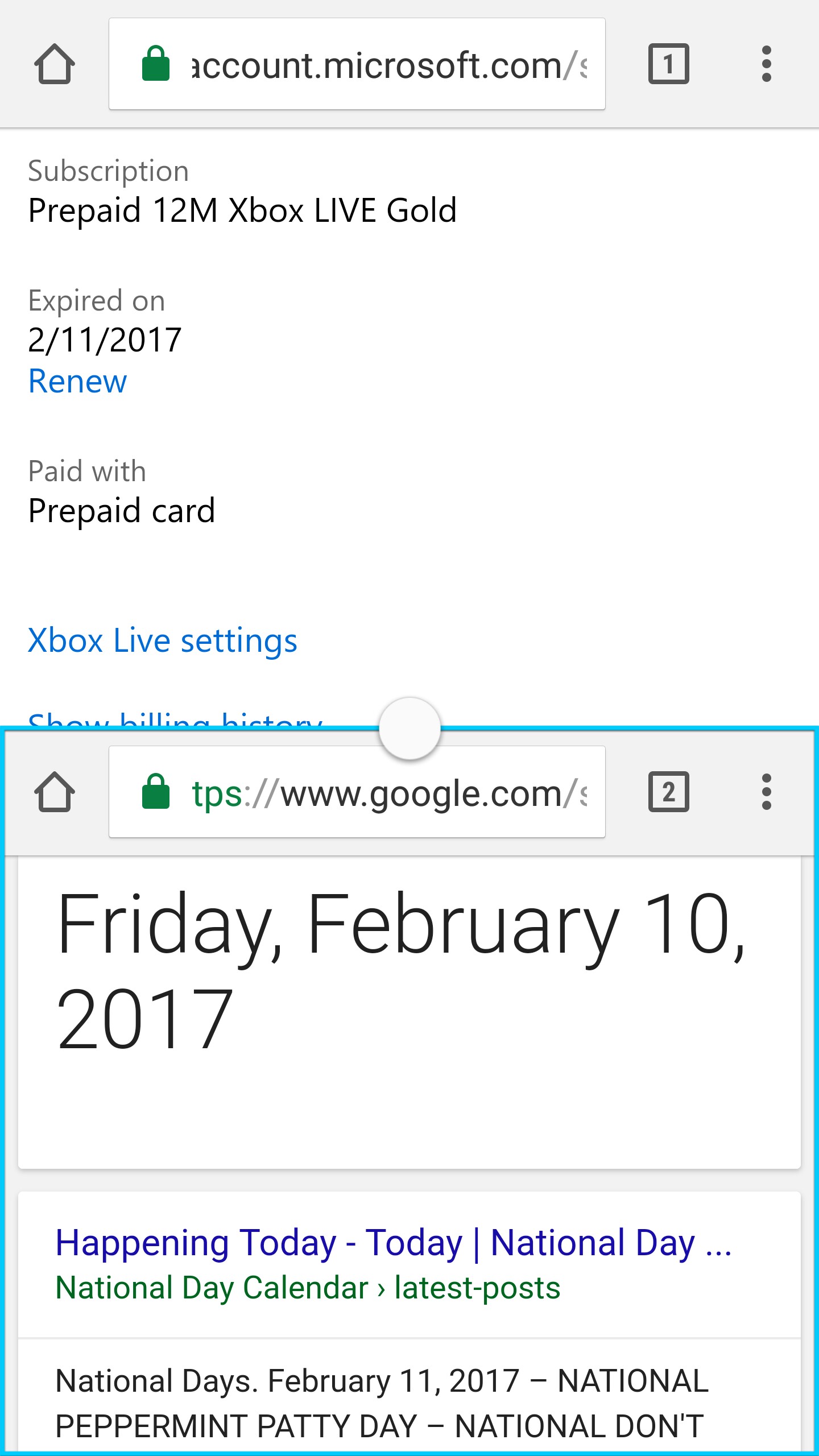 thanks for removing my live a day before it was meant to be expired [​IMG]