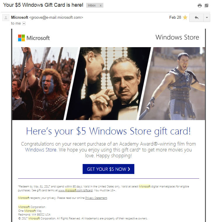 Promo gift card links not working [​IMG]