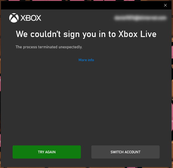 Game Pass/Xbox - "We couldn't sign you into Xbox Live" - 0x0000042B Error [​IMG]