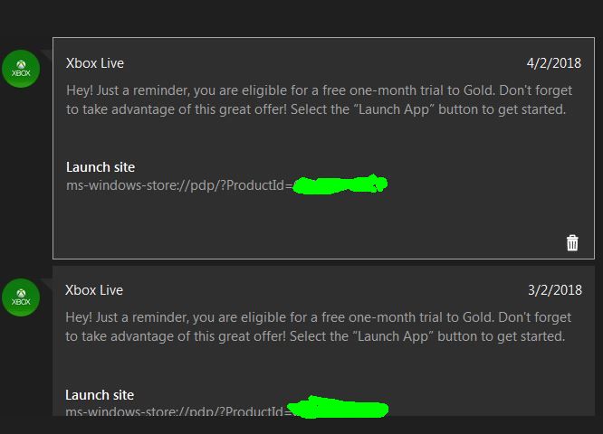 Xbox Live Gold Free monthe wont work [​IMG]