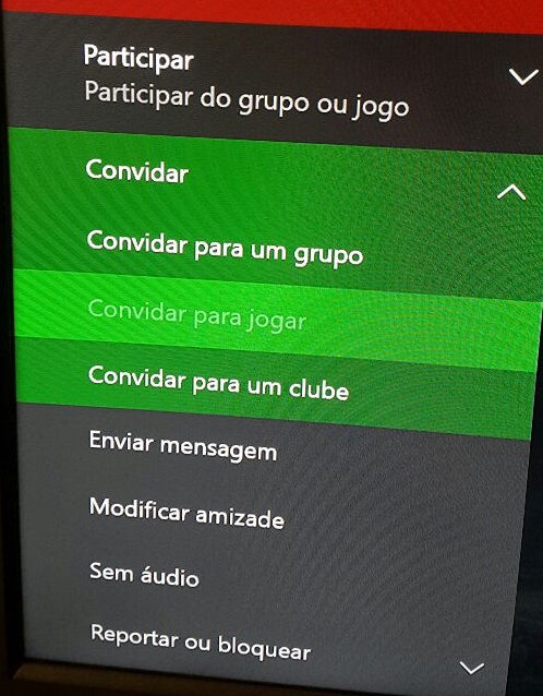 I can not "Invite friend to play" or "Join the game" on Xbox ONE [​IMG]