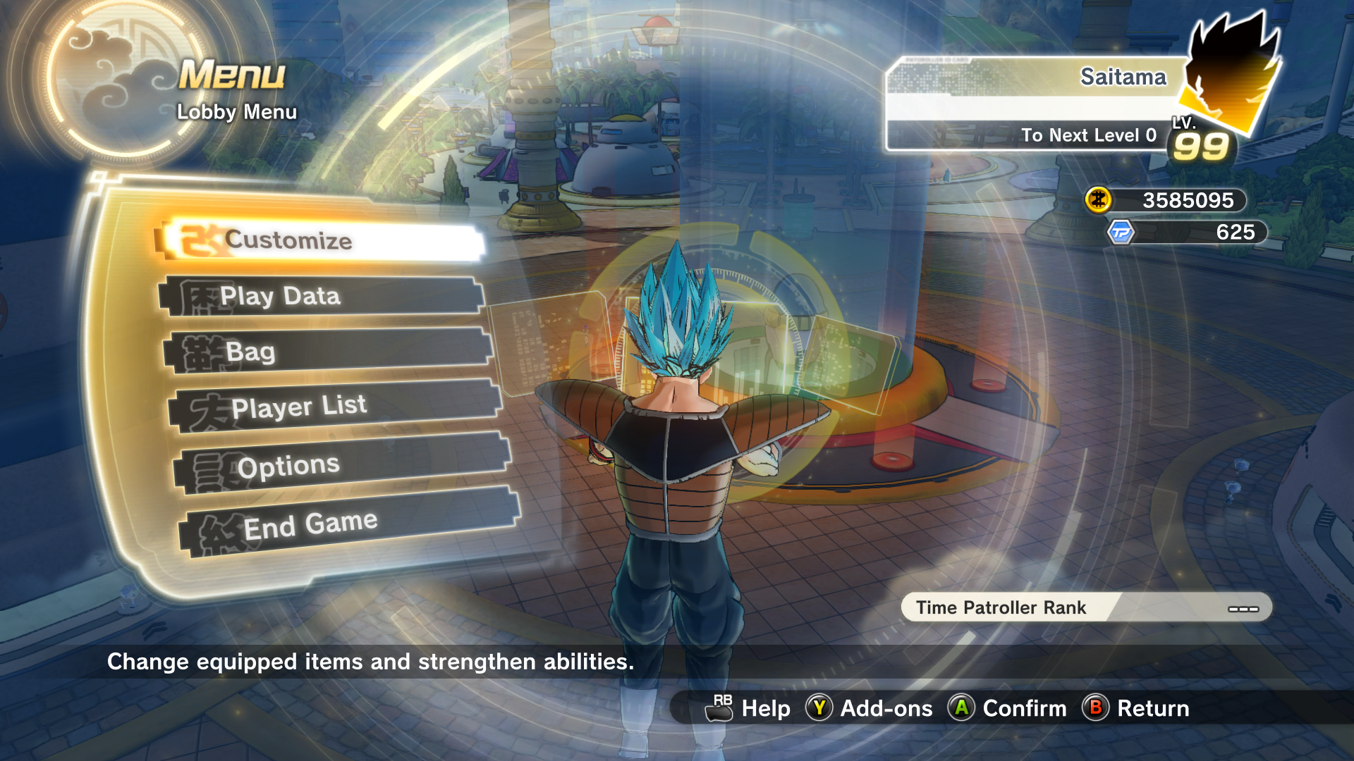 I'm not getting the xenoverse achievement of Level 99 in the game I've level 99 [​IMG]