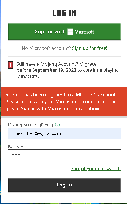 Why is Minecraft asking me to buy it again? [​IMG]