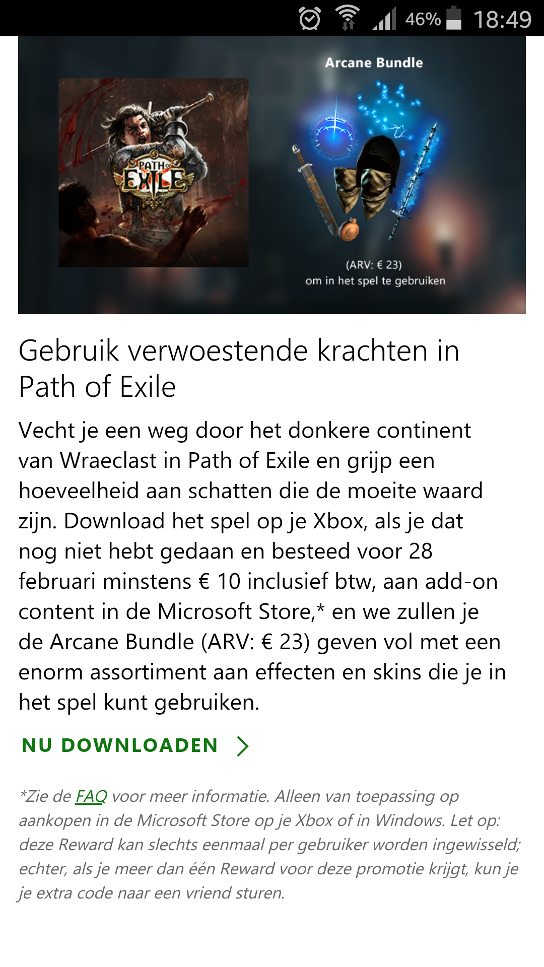 Path of exile, i spend 9.99 euro with tax but no reward? [​IMG]