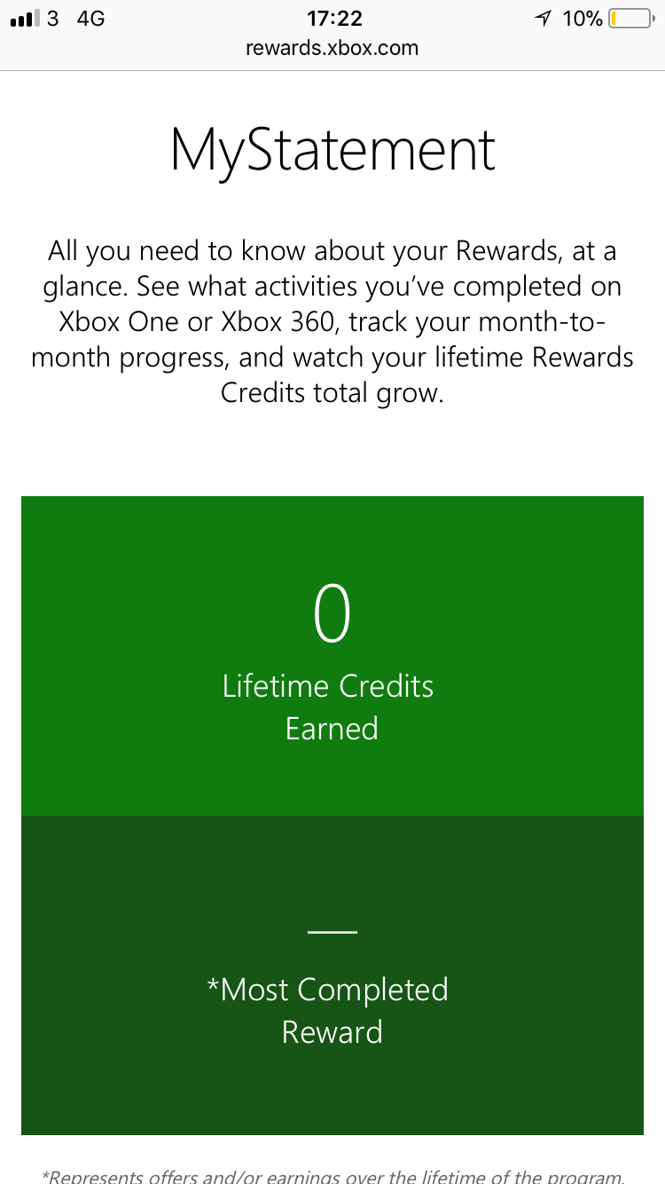 X box rewards still not showing [​IMG]
