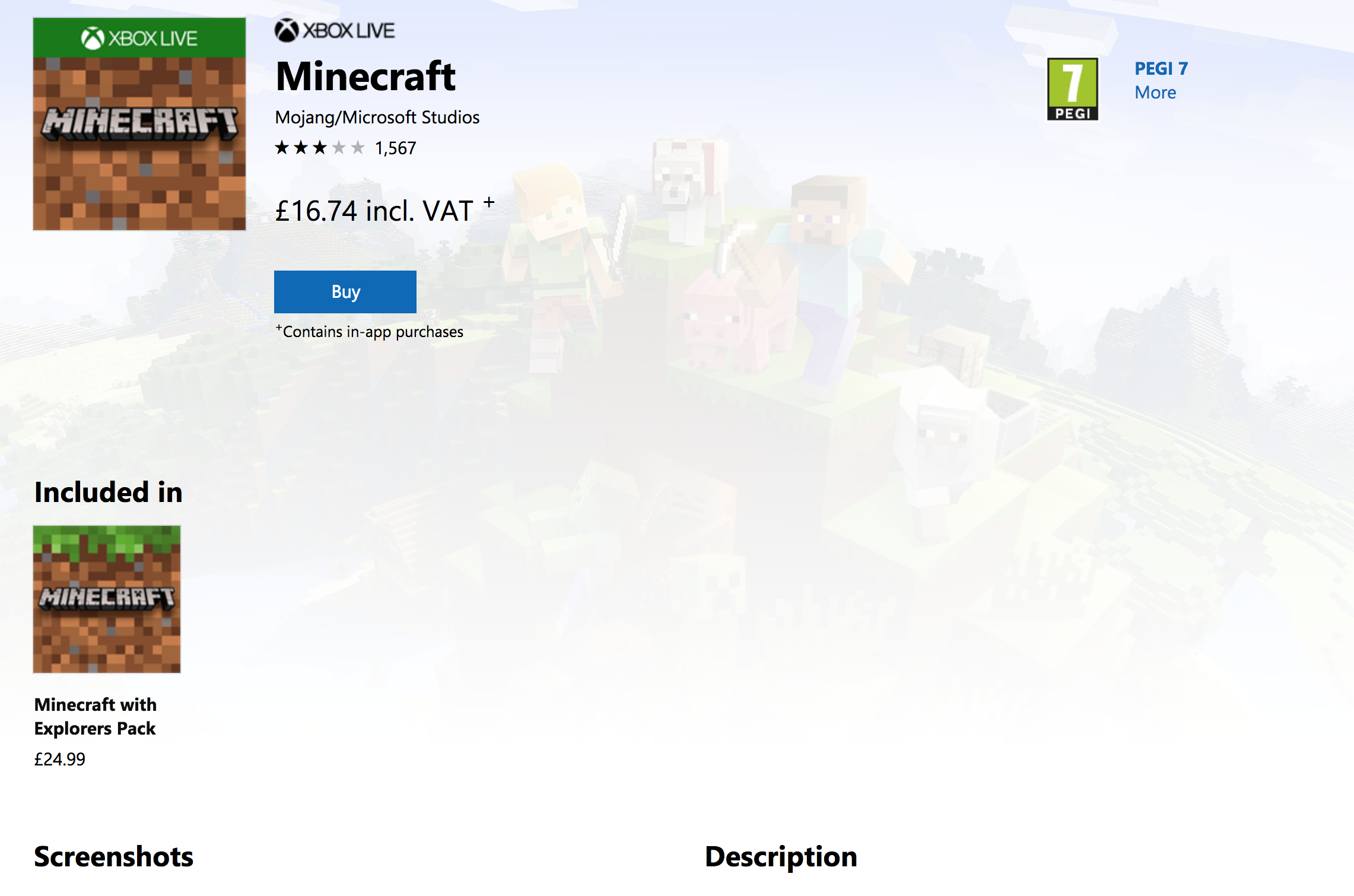 SUPPORT REQUIRED for Minecraft promotion to upgrade from Disc to Digital version with ... [​IMG]