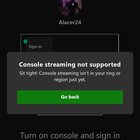 I keep getting this error message when I try to stream from my phone (USA - Omega Ring) [​IMG]