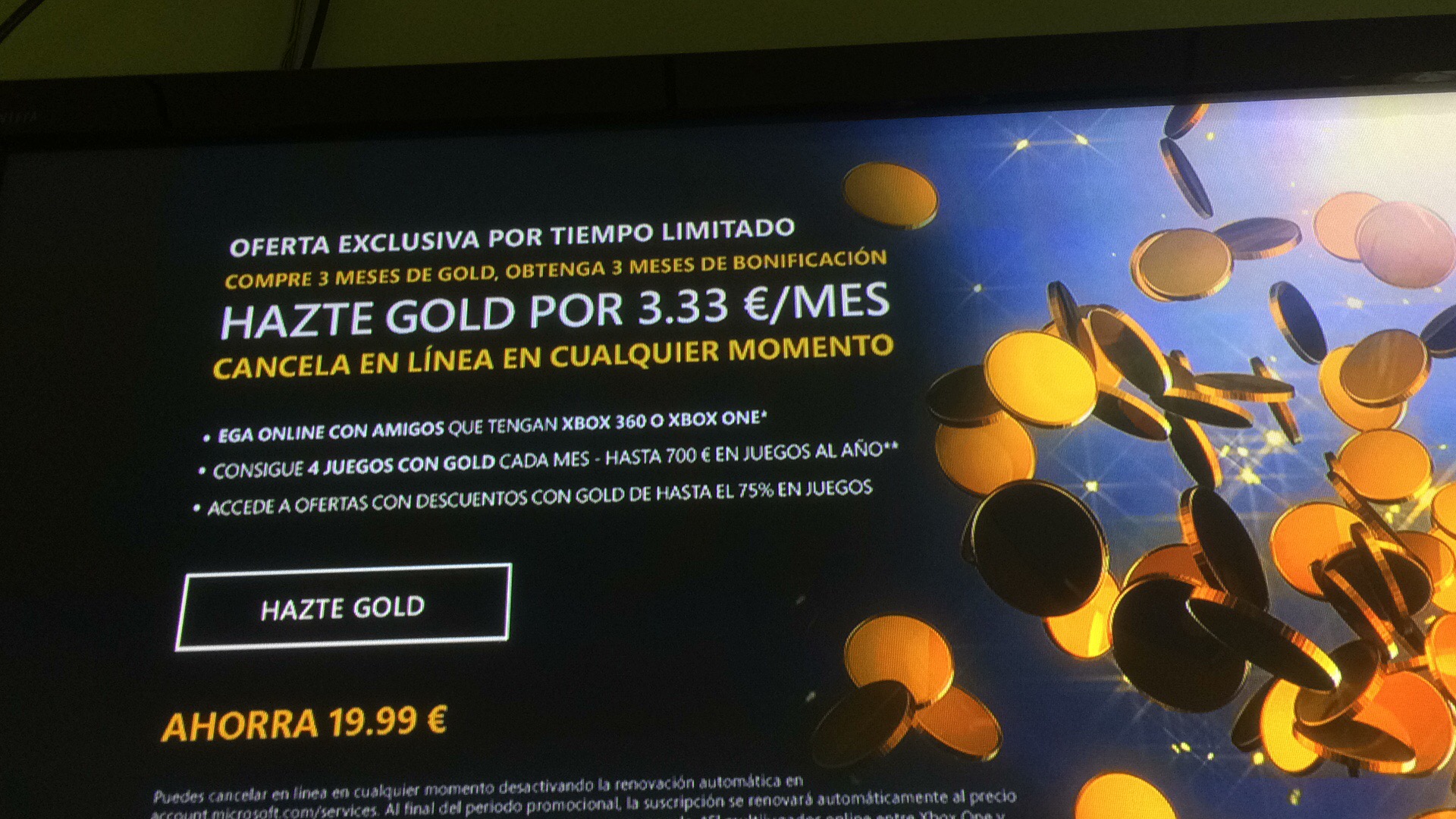 I have question about the Xbox live gold offer [​IMG]