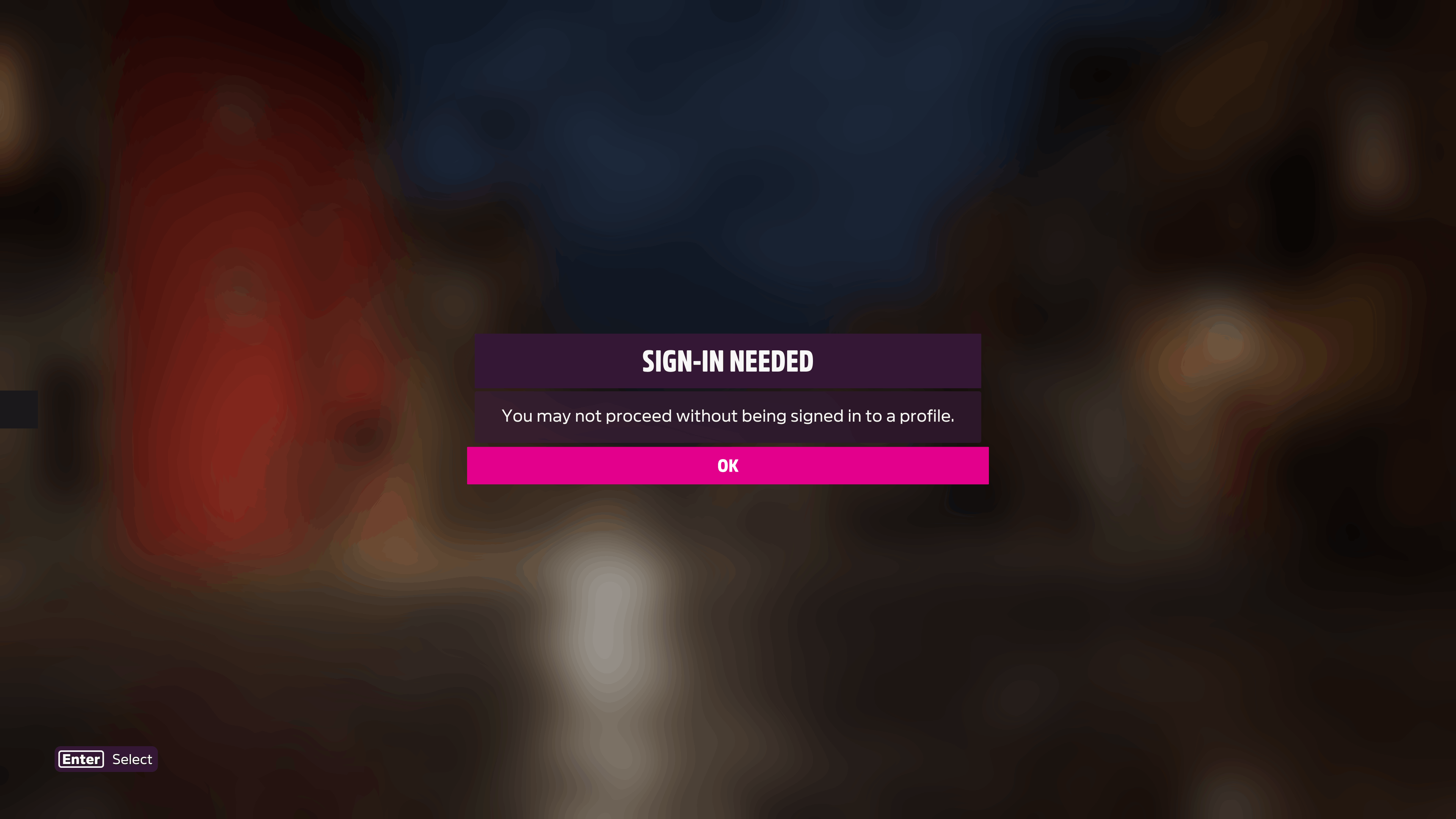 why wont forza horizon 5 let me log in with x box game bar? [​IMG]