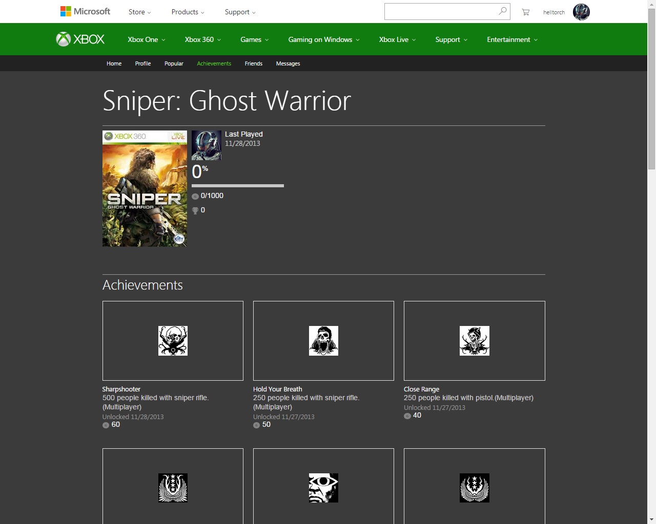 Gamer Score Issue [​IMG]