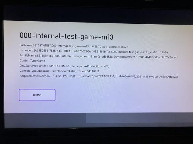 000-internal-test-game-m13 possible info [​IMG]