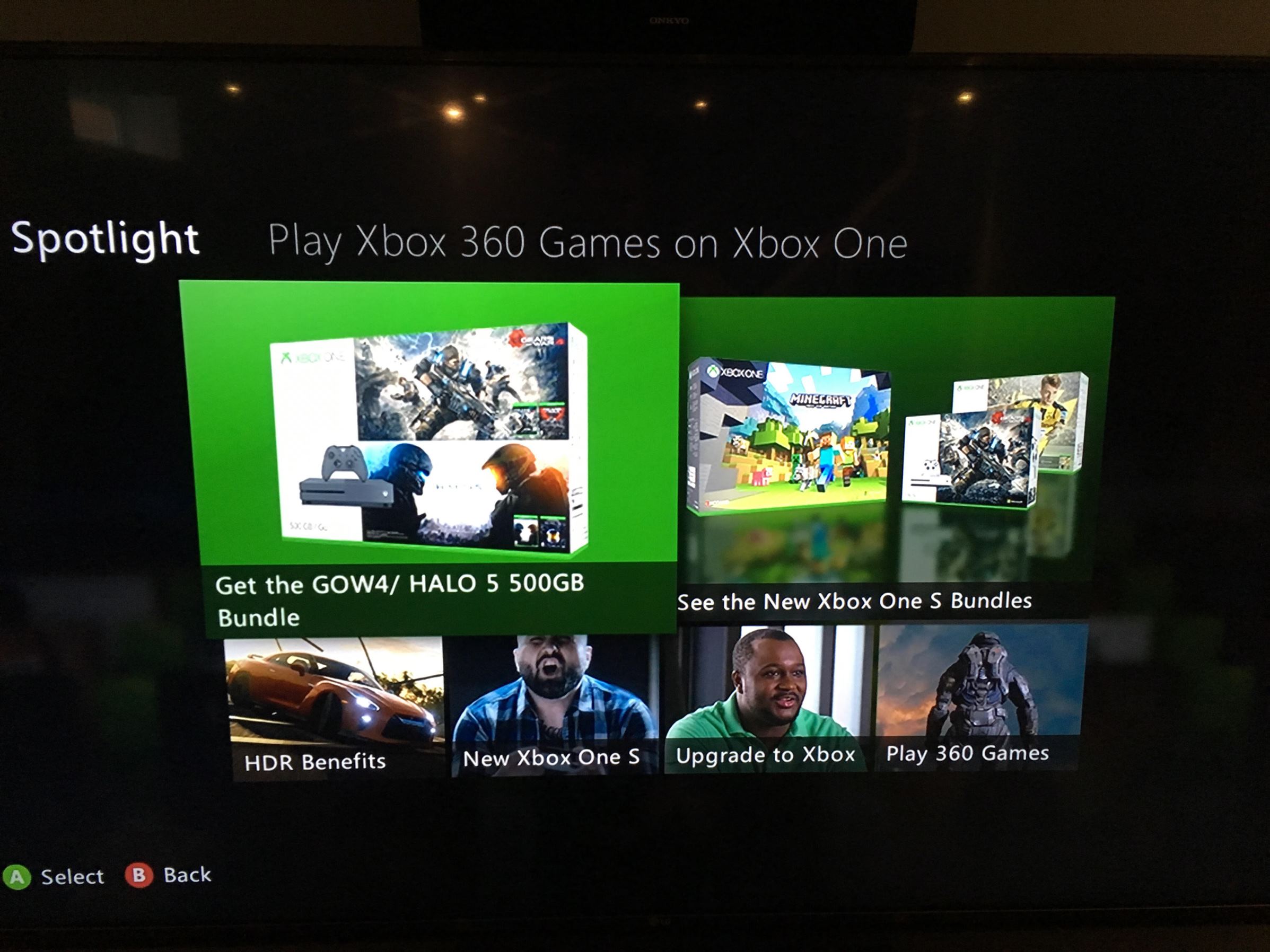 Xbox 360 shows Ad for 9 CAD Xbox One S Bundle [​IMG]