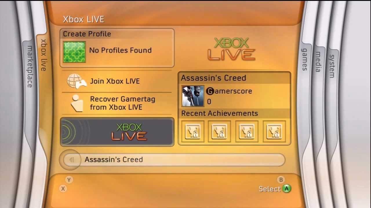 Xbox dashboard [​IMG]