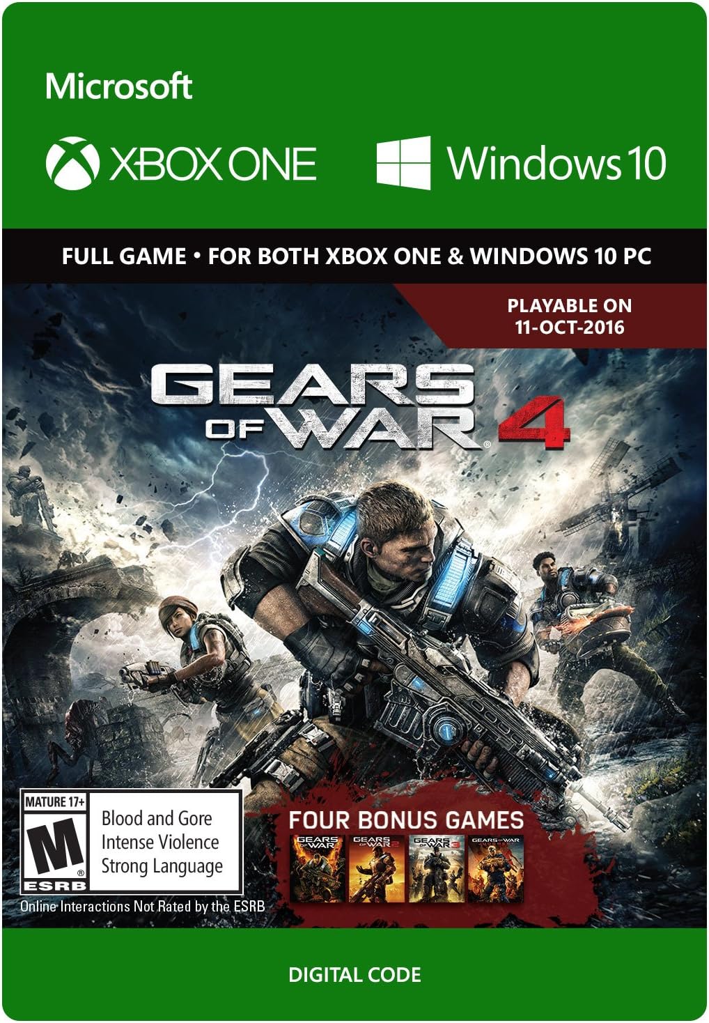 I have not gotten my code for the additional gears of war games [​IMG]