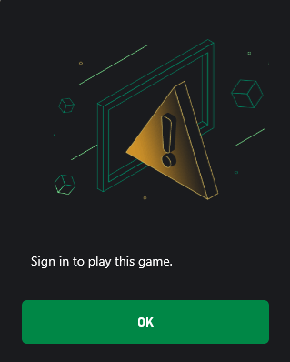 I cannot complete in-Game sign in to play Gamepass games. [​IMG]