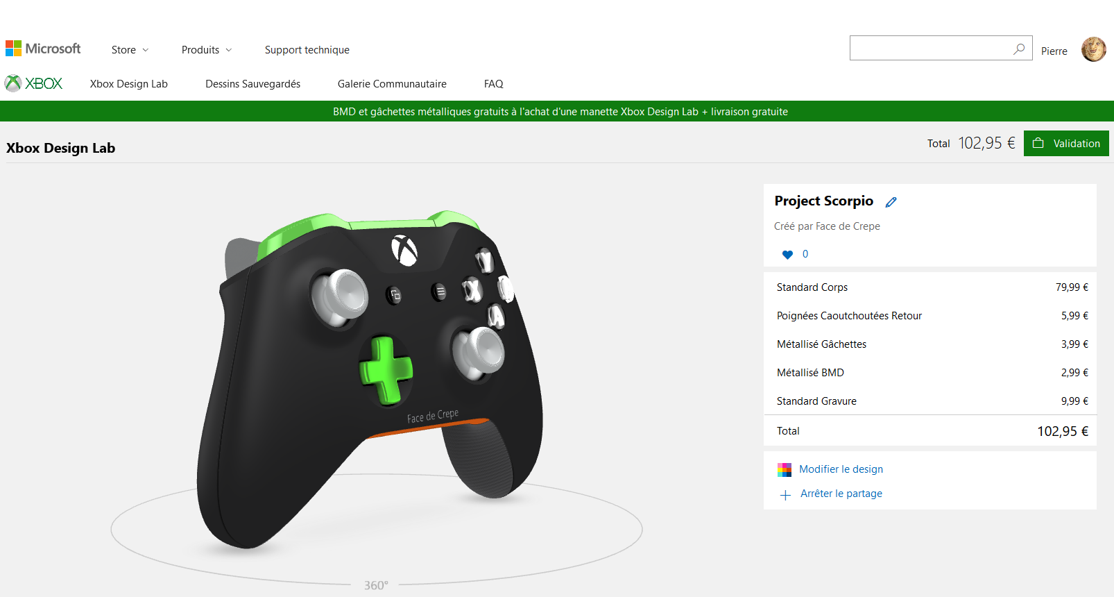 Xbox Design Lab promotion issue [​IMG]