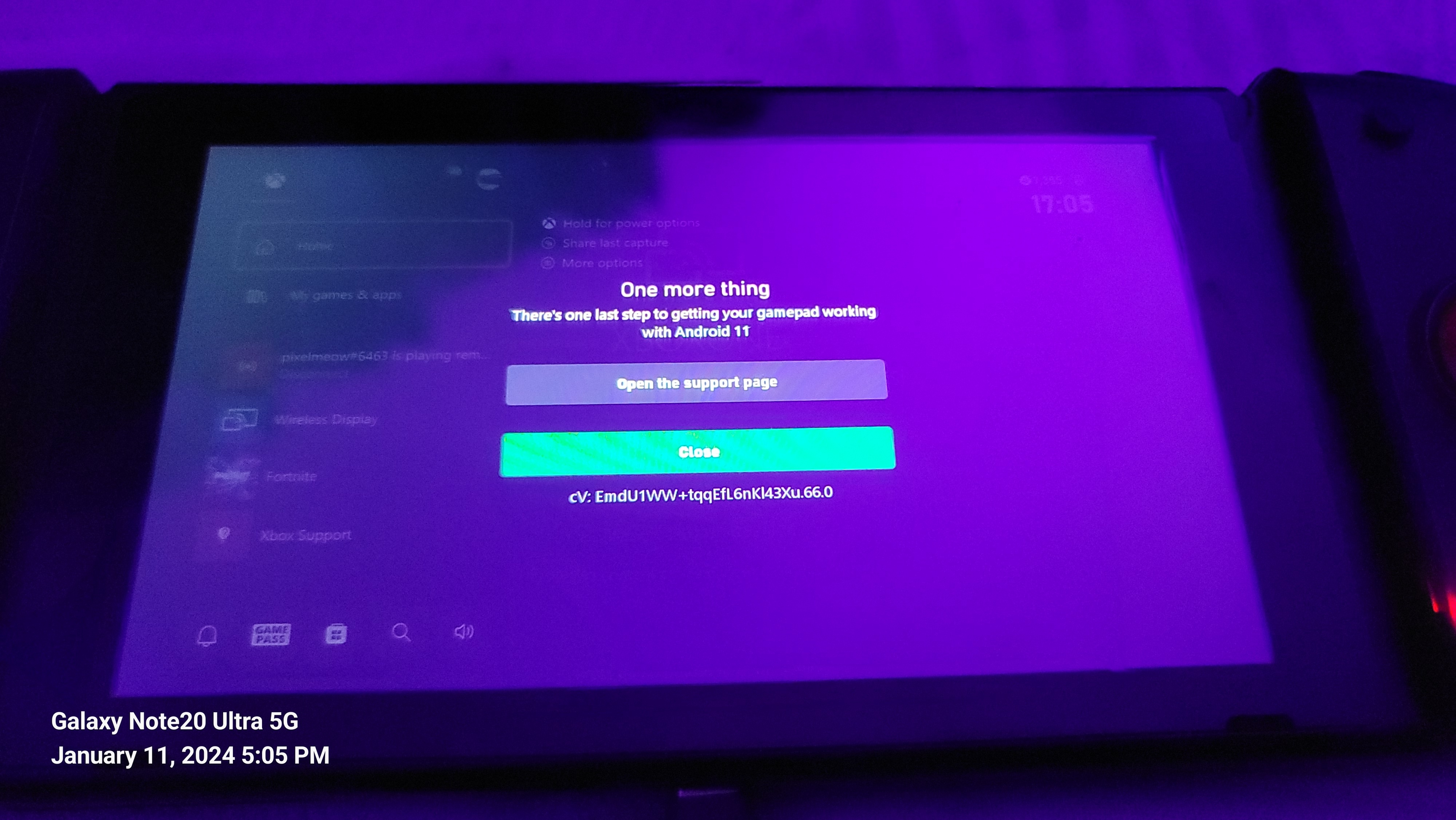 Attached gamepad not working in xbox remote play [​IMG]