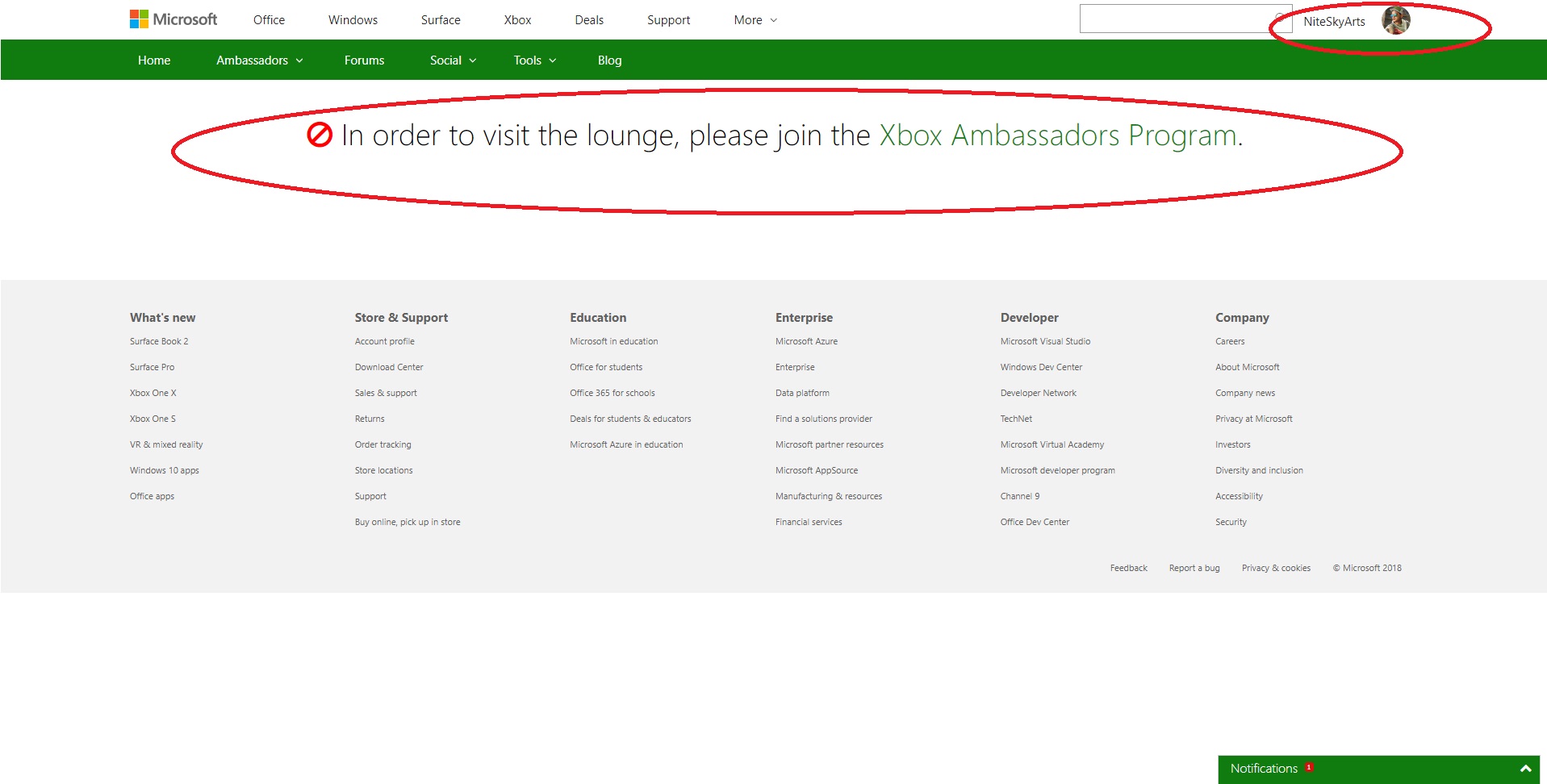 Xbox Ambassador [​IMG]