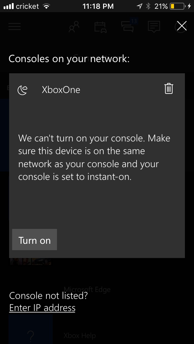 my xbox one streaming to my laptop doesn't work [​IMG]