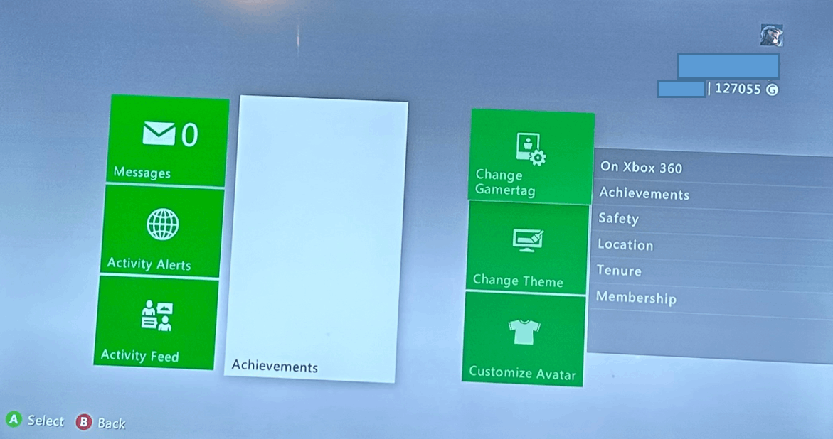 For some reason on the Xbox 360 dashboard when I go to change my theme it always freezes... [​IMG]