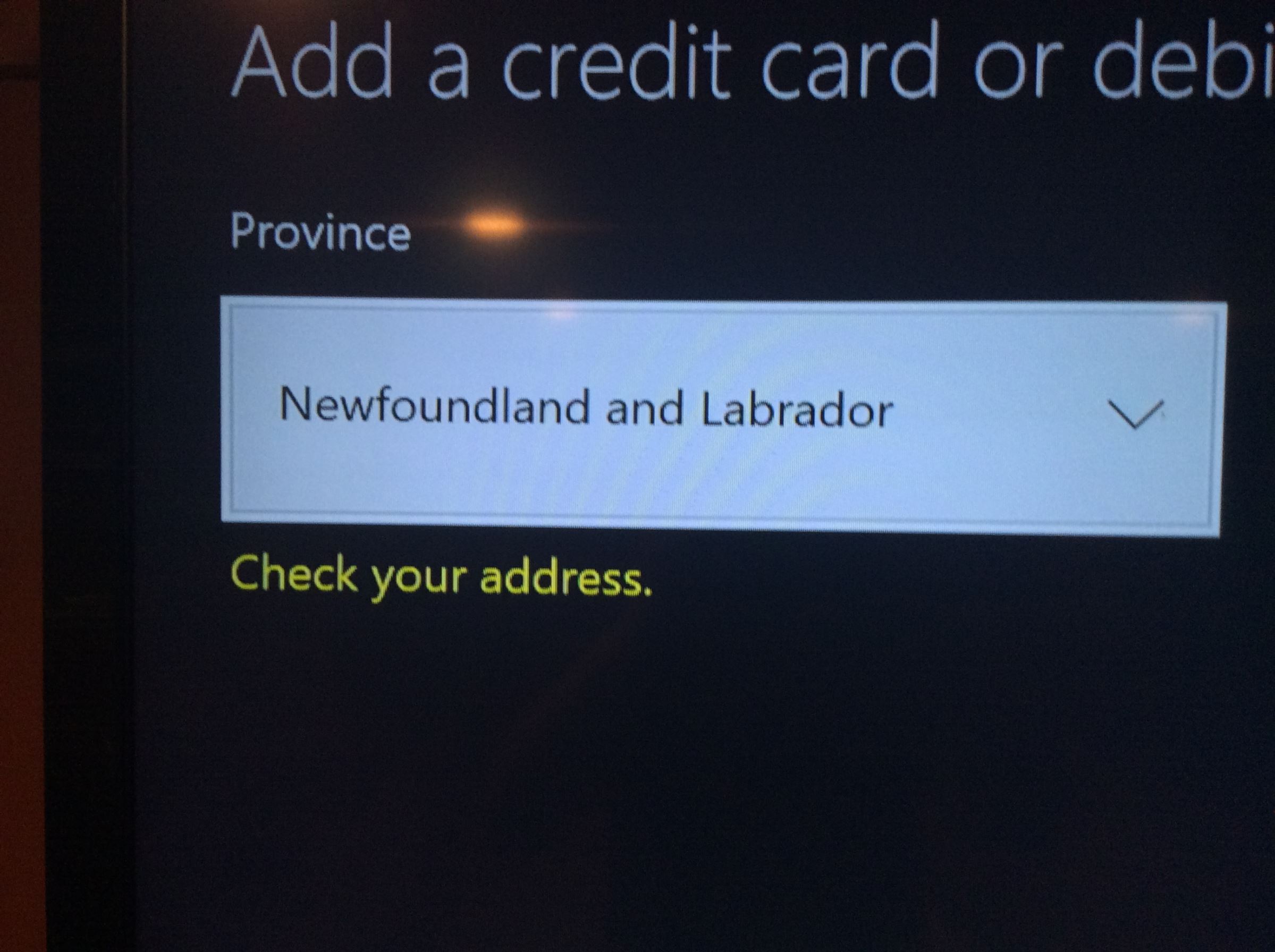 Need help with adding payment option, specifically where I have to fill in city and province. [​IMG]