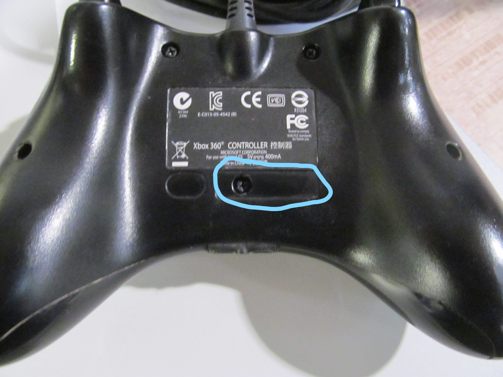 Lost serial number sticker, shop refuses to fix damaged controller [​IMG]