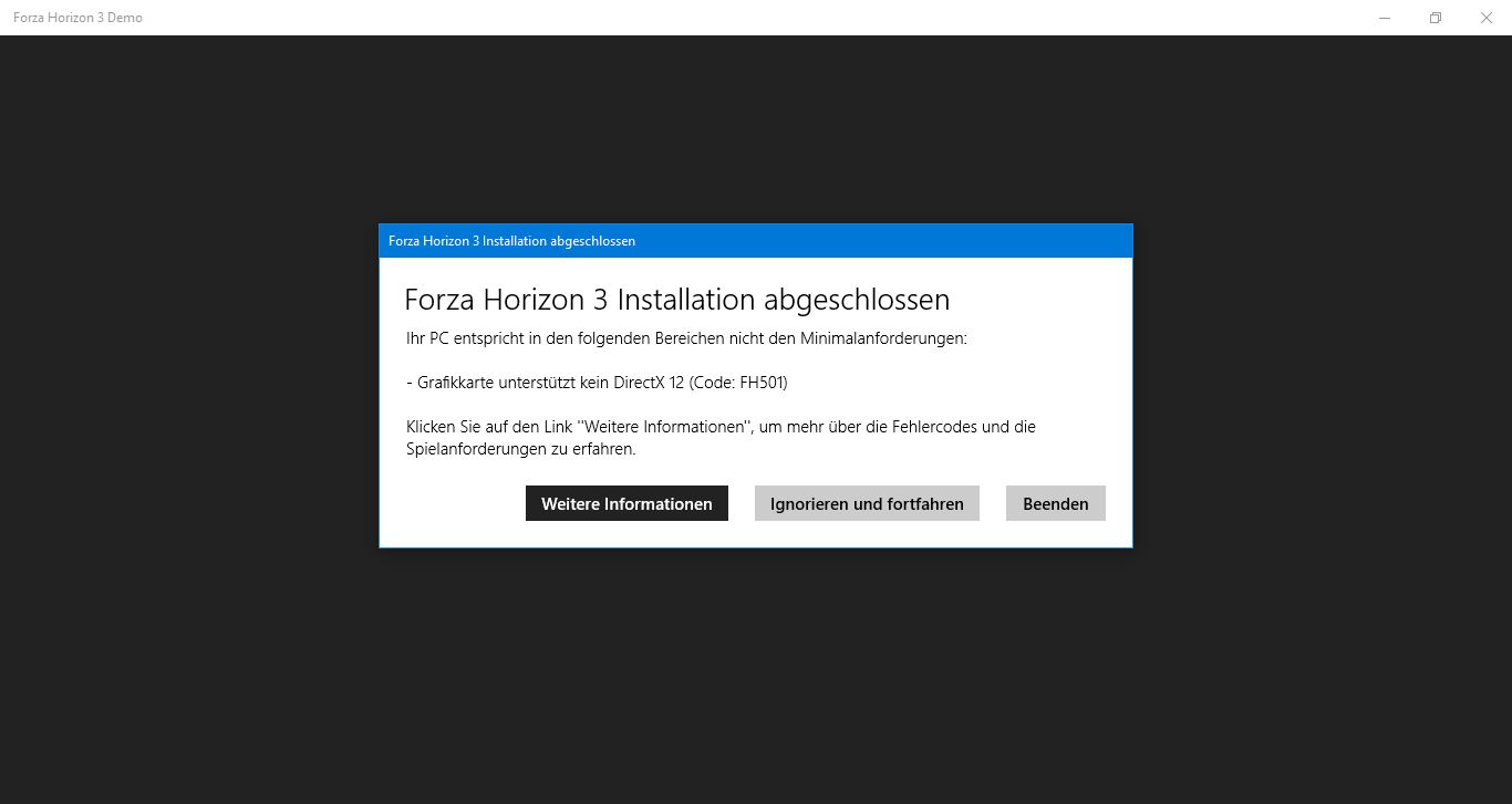 forza horizon 3 . directX12 problem [​IMG]