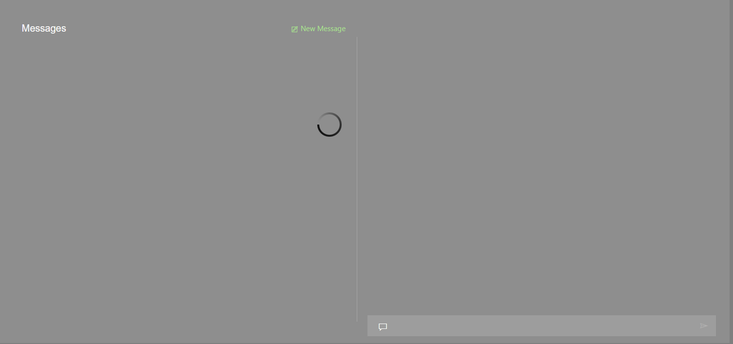 Messages on Xbox app aren't loading for two days now, Xbox.com website for going on two months ... [​IMG]