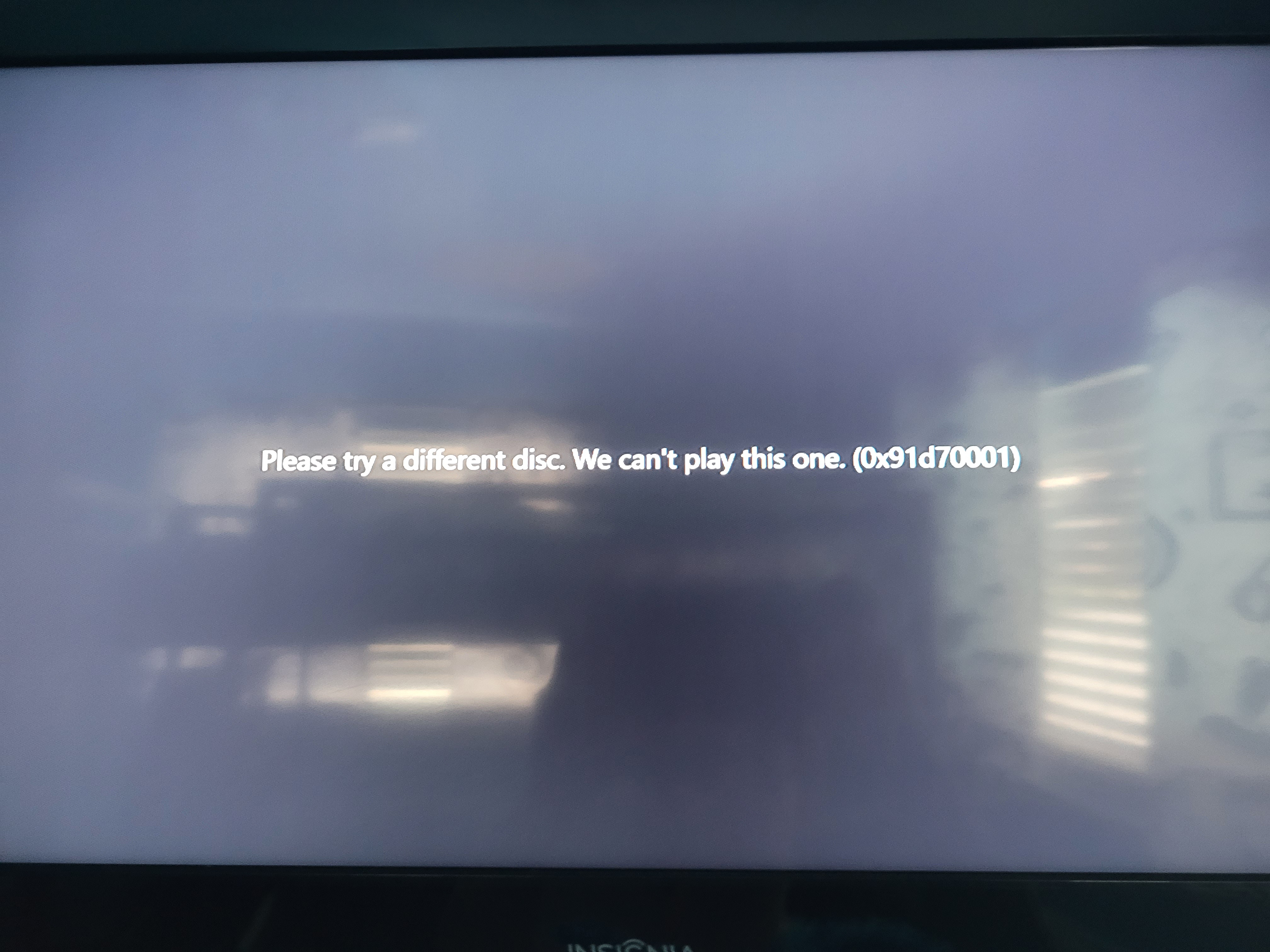Should I be worried if my xbox game opens blu ray disc player? [​IMG]