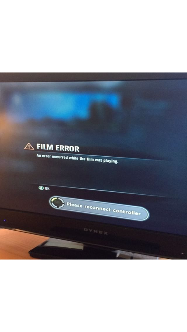 "Film error" on Halo reach [​IMG]