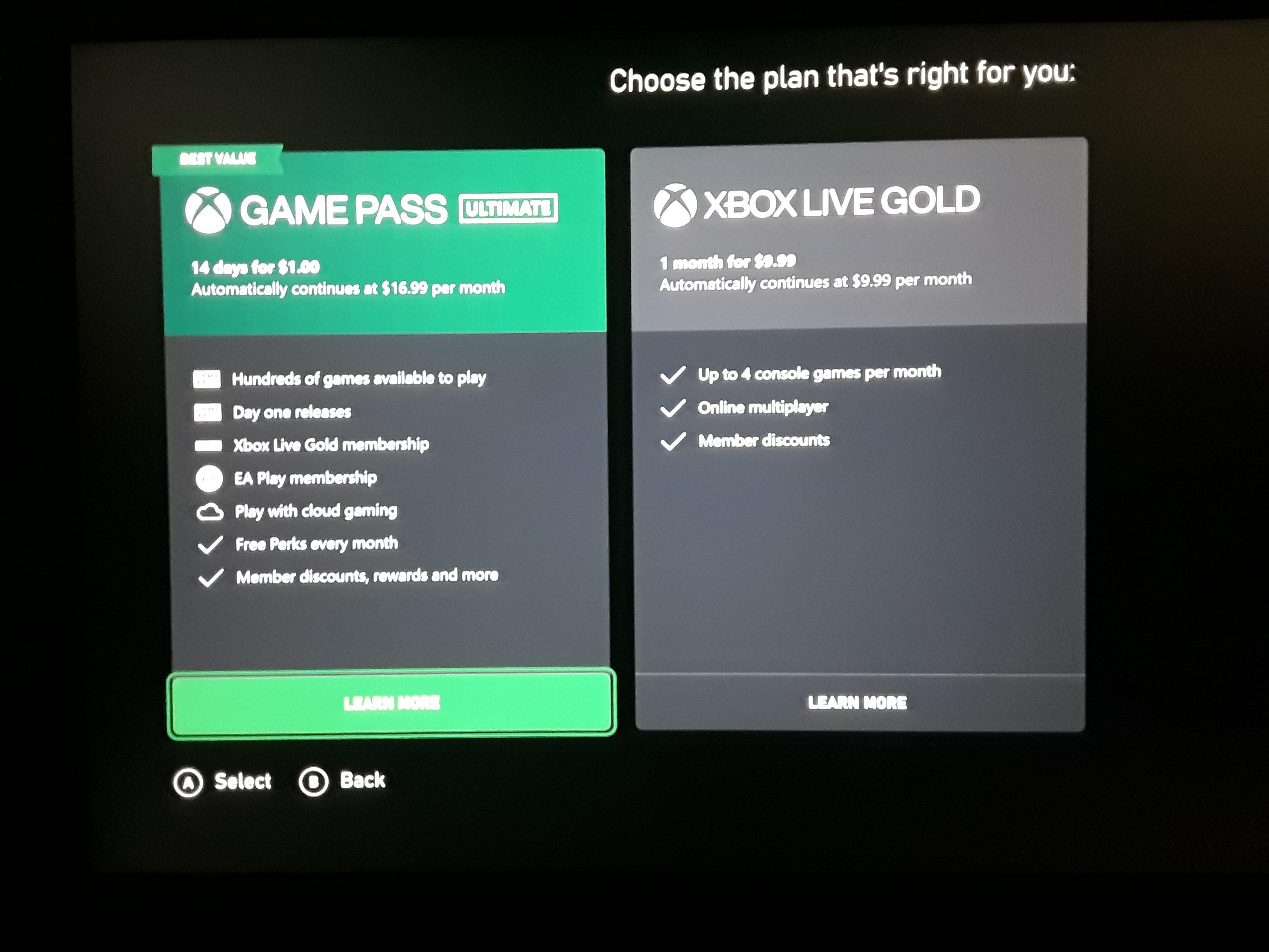 I am still experiencing a subscription popup for game pass on a game I own on my Xbox... [​IMG]