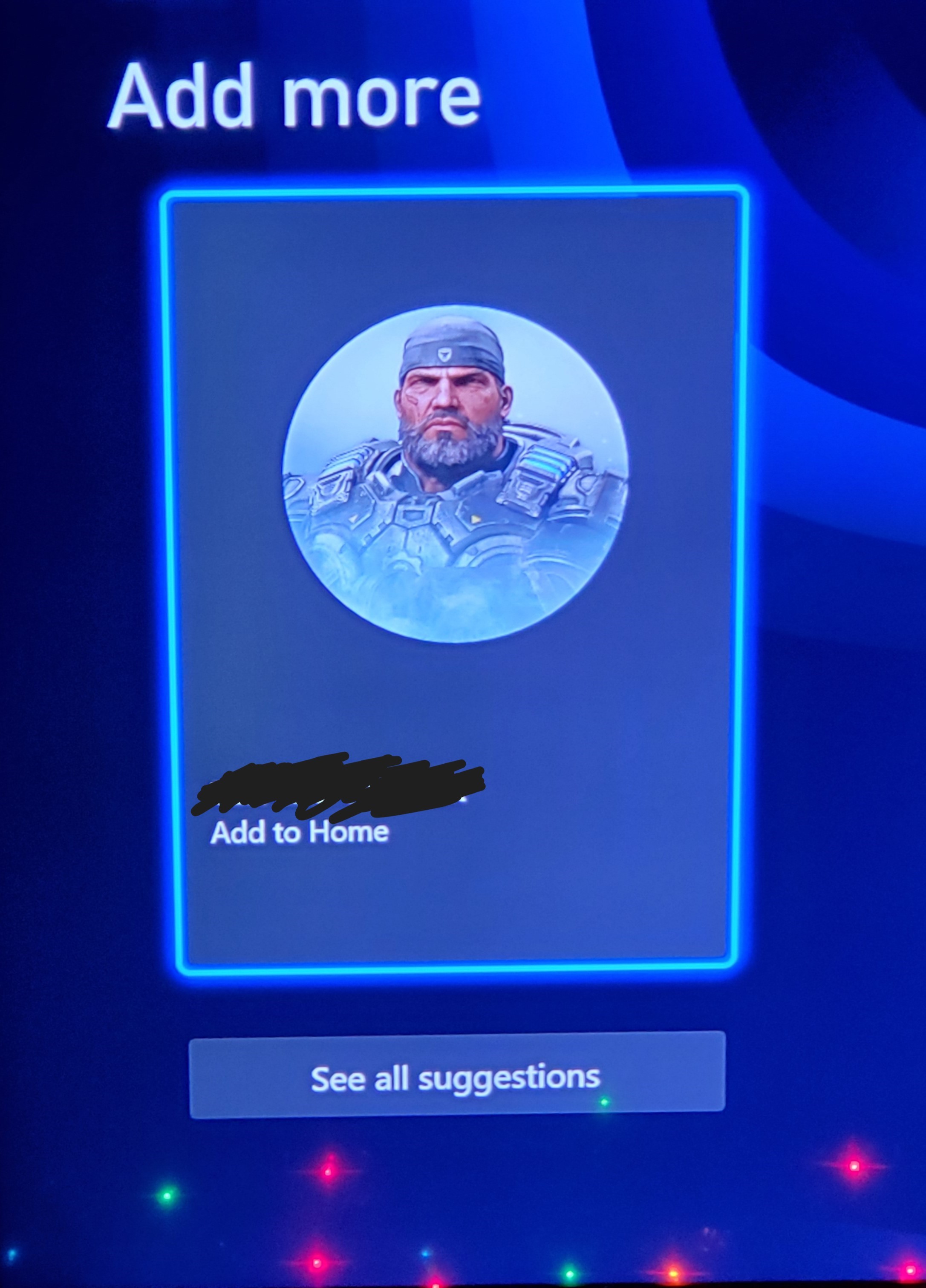 Xbox Home Page Add More [​IMG]
