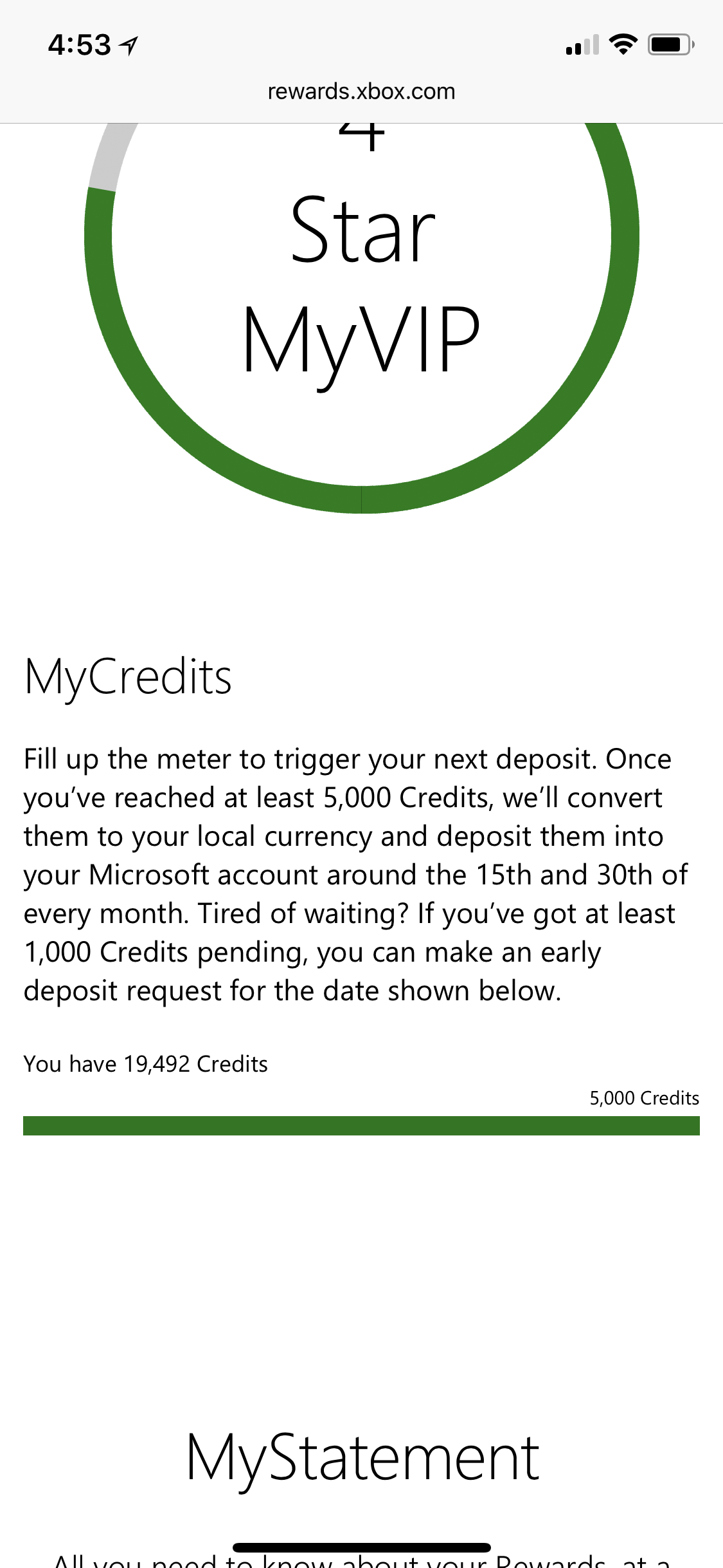 Never received my 19,492 Xbox Rewards credits [​IMG]