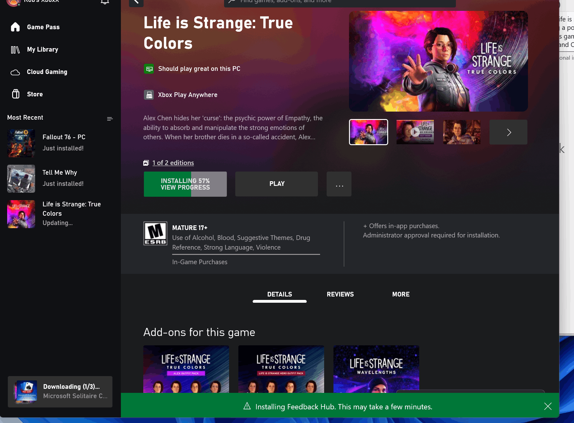 I am still experiencing a subscription popup for game pass on a game I own on my Xbox... [​IMG]