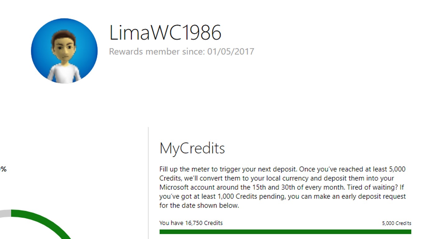 I will get ou no, my credits on xbox rewards! [​IMG]