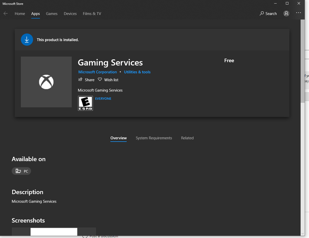 Games won't launch from Xbox App or Start Menu [​IMG]
