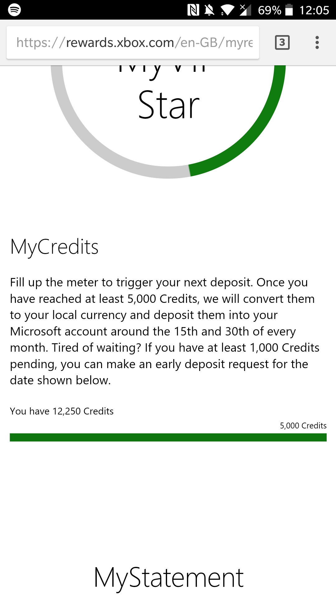 Xbox Rewards Points not being added to my Xbox balance [​IMG]