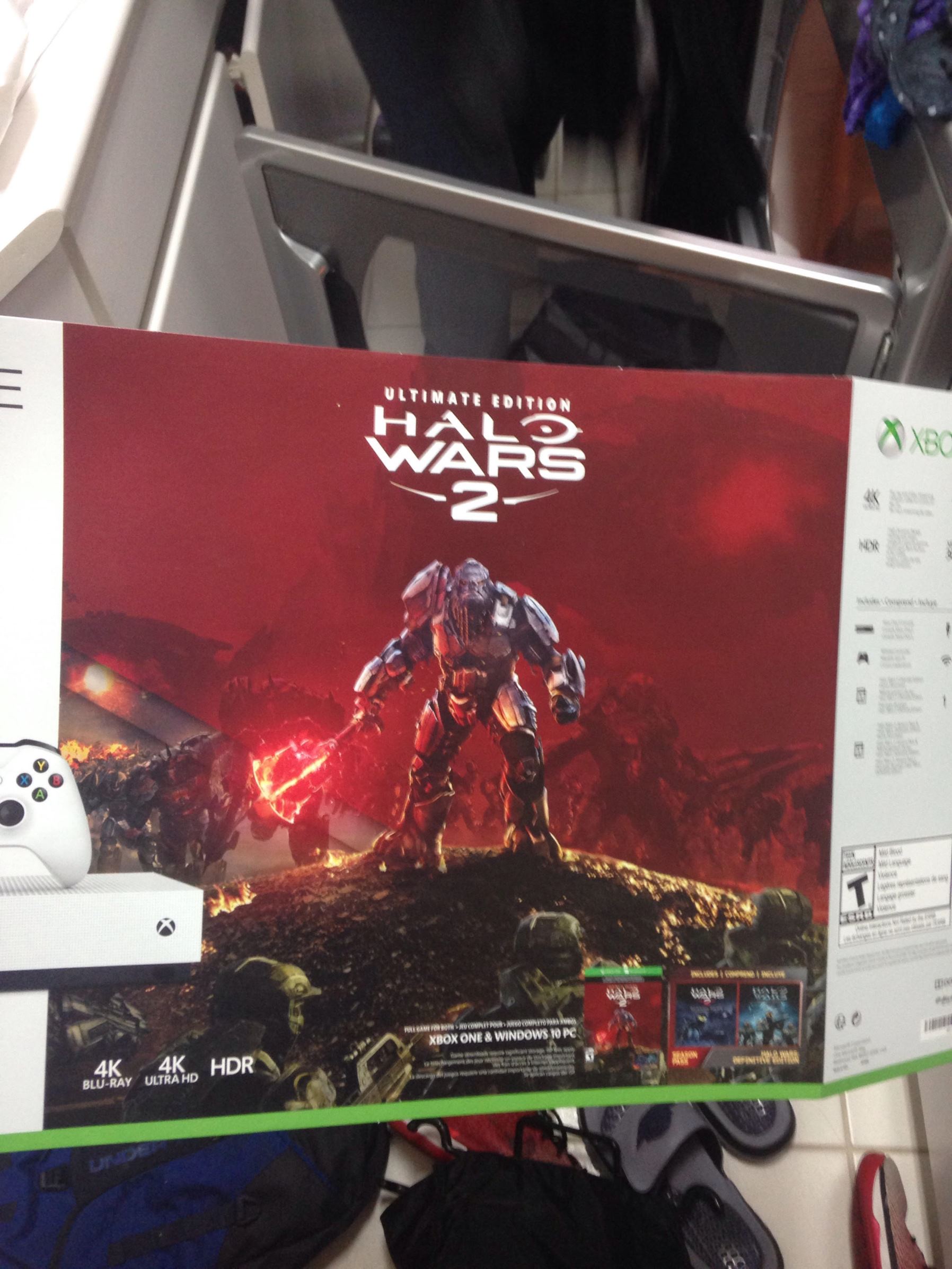 I got an XBox 1 Halo Wars 2 bundle as a gift, but it says there was only a code for the Xbox ... [​IMG]